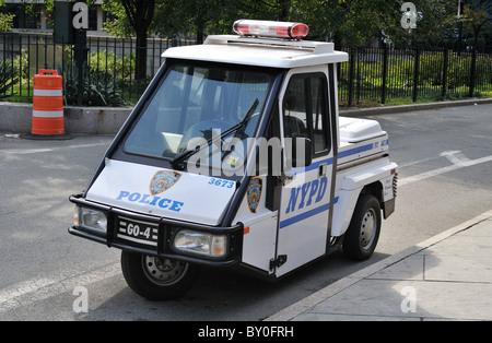 New York City Polizei-Auto Stockfoto