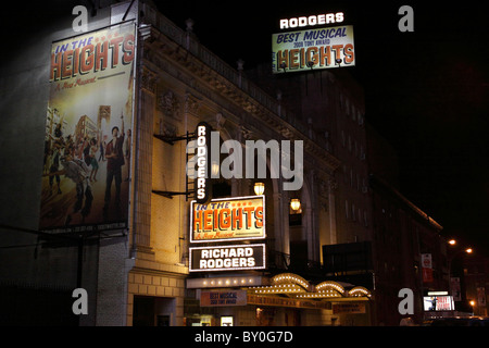 Theater nur off-Broadway in Manhattan, New York City Times Square Stockfoto