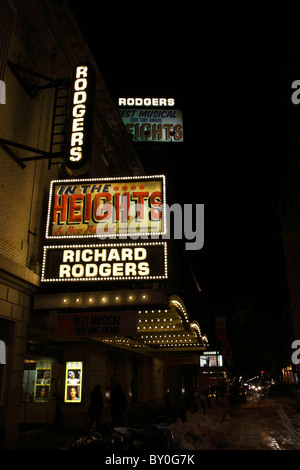 Theater nur off-Broadway in Manhattan, New York City Times Square Stockfoto