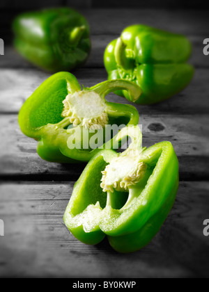 Grüner Paprika-Fotos, Bilder & Bilder Stockfoto