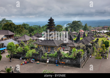 Pura Besakih-Tempel, Bali, Indonesien Stockfoto