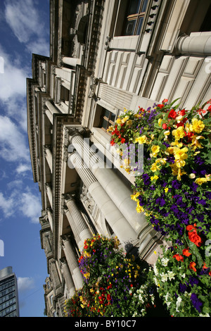 Stadt in Glasgow, Schottland. Die William Young erbaute City Chambers ist Heimat von Glasgow City Council und der Herr Probst von Glasgow Stockfoto