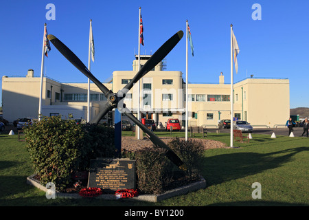 Shoreham Flughafen (Brighton City), Shoreham-by-Sea, West Sussex, England UK. Stockfoto