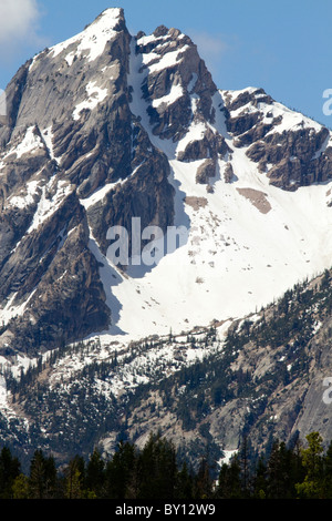 McGowan Peak in der Sägezahn-Gebirge in der Nähe von Stanley, Idaho, USA. Stockfoto