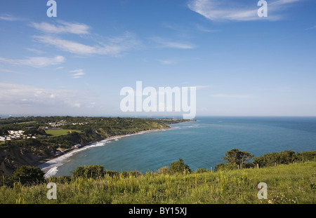 Blick vom Culver Down, Isle Of Wight, Hampshire, England Stockfoto