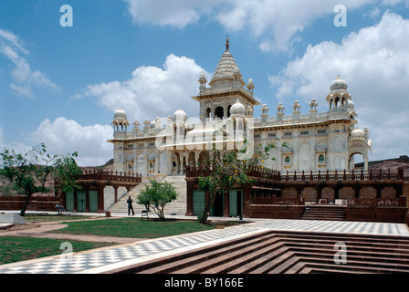 Mausoleum Maharaja Jaswant Singh II, Jodhpur (Rajasthan), Indiia Stockfoto