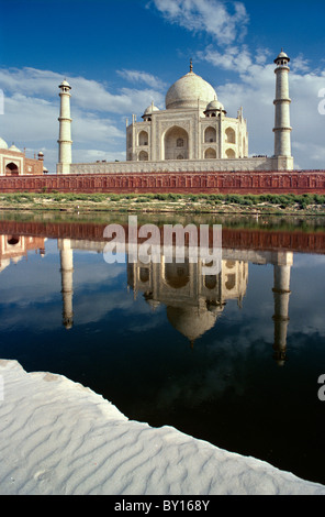 Taja Mahal, Agra, Utar Pradesh, Indien Stockfoto