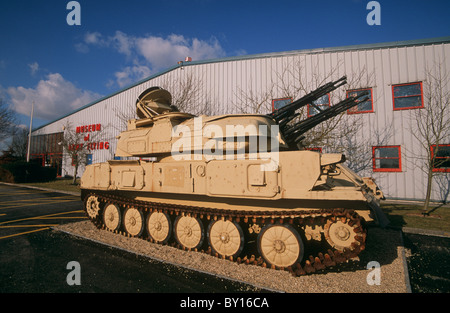 Fliegen,: Museum der Armee Middle Wallop, Hampshire, England Stockfoto