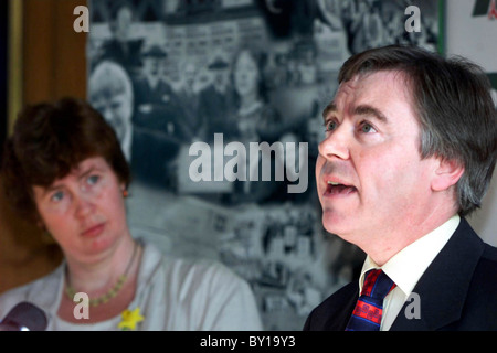 Ieuan Wyn Jones AM, Parteichef der Plaid Cymru und stellvertretende erste Minister. Stockfoto