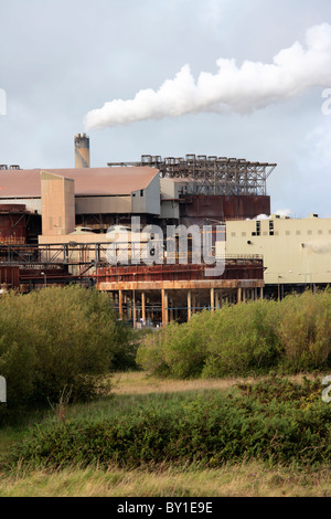 Aughinish Alumina, Aluminium-Raffinerie-Anlage, Shannon-Mündung, Irland Stockfoto