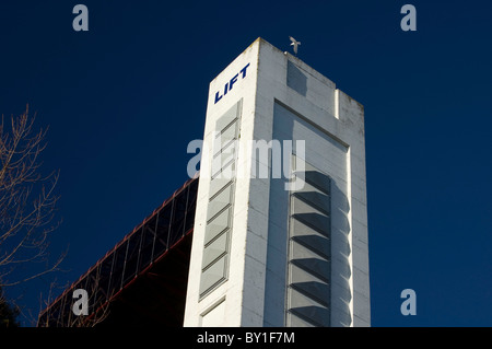 Cliff Lift, Shanklin, Isle Of Wight, Großbritannien Stockfoto