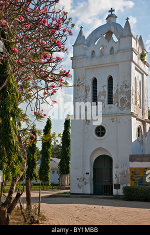 Die alte Kapelle der Heiligen Geistes katholische Mission in Bagamoyo, wo der Körper von David Livingstone gelegt wurde, bevor Sie zu Stockfoto