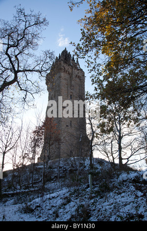 Das Wallace-Monument in der Nähe von Stirling, Schottland Stockfoto