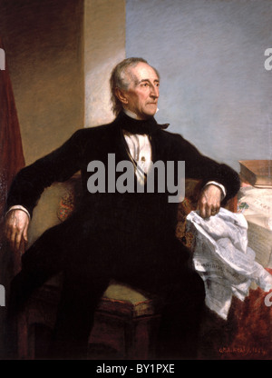 John Tyler, Jr. 10. Präsident der Vereinigten Staaten Stockfoto