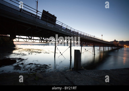 Bangor Pier, Menai Straits, Nordwales. Stockfoto