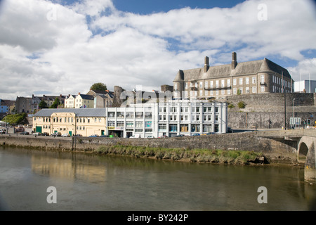 Carmarthen, Westwales. Stockfoto
