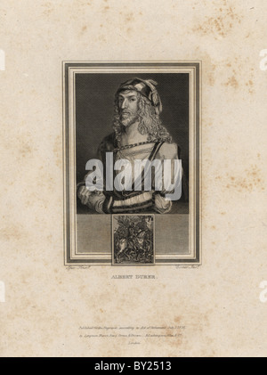 Selbstporträt von Albert Dürer (1471-1528). Stockfoto