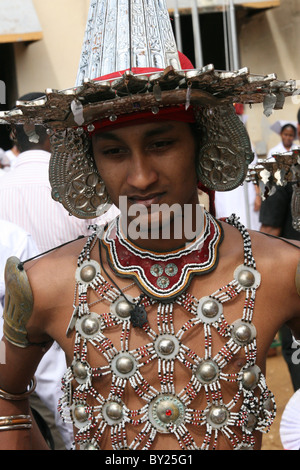 Sri Lanka-Kandy Tänzer/Tänzerinnen Stockfoto