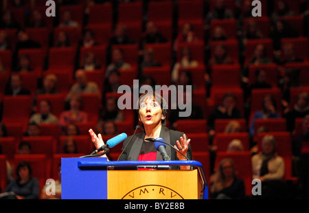 Prof. Dr. Margot Kaessmann während die Antrittsvorlesung von ihrer Gastprofessur an der Ruhr-Universität Bochum, Deutschland Stockfoto