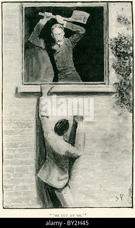 Sherlock Holmes; '' Er Schnitt mich an ''; Januar bis Juni 1892 Stockfoto