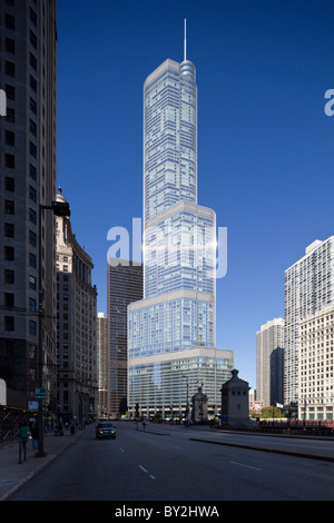 Trump International Hotel und Tower, Chicago Stockfoto