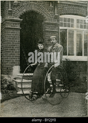 Herr und Frau Arthur Conan Doyle Stockfoto