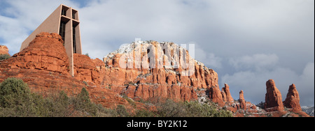 Kapelle des Heiligen Kreuzes in Sedona, Arizona Stockfoto