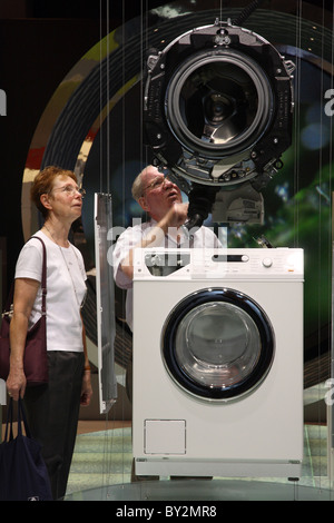 Der Stand von Miele auf der IFA 2008, Berlin, Deutschland Stockfoto