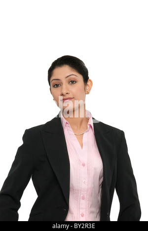 Eine zuversichtlich Geschäftsfrau. Stockfoto