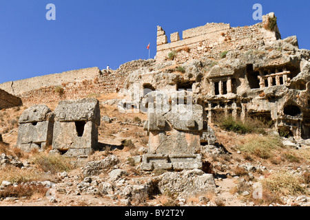 Türkei Tlos osmanischen türkischen Festung Stockfoto