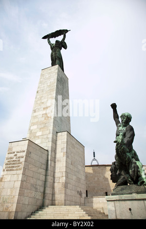 Spektakuläre Aussicht auf die alte Stadt Budapest Stockfoto