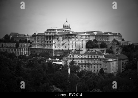 Spektakuläre Aussicht auf die alte Stadt Budapest Stockfoto