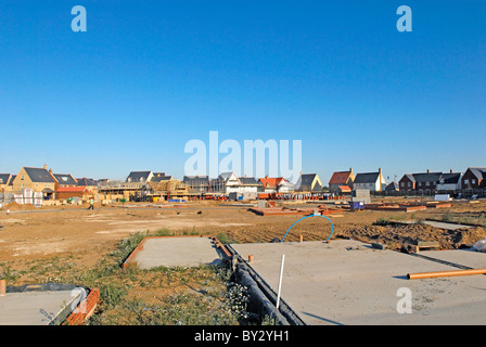 Neubauwohnungen in Ravenswood Ipswich UK Stockfoto