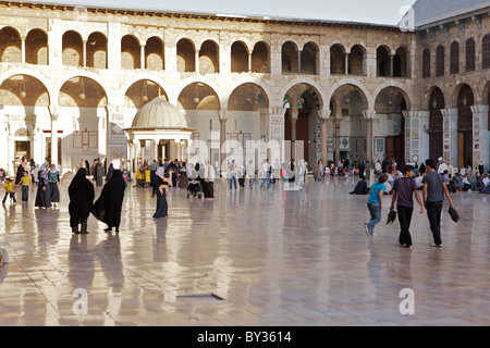 Großen Omayyaden-Moschee, Damaskus, Syrien Stockfoto