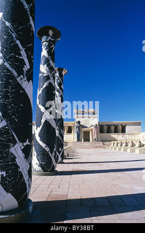 Ein Ägypter am Filmstudios von Ouarzazate, Marokko Stockfoto