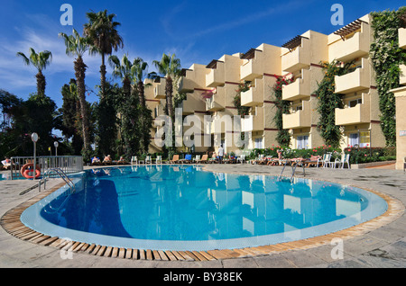 Hotelschwimmbad, Agadir, Marokko Stockfoto