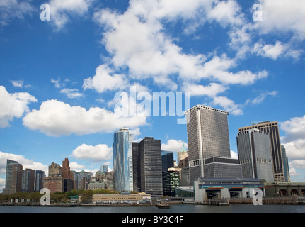 USA, New York City, Manhattan skyline Stockfoto