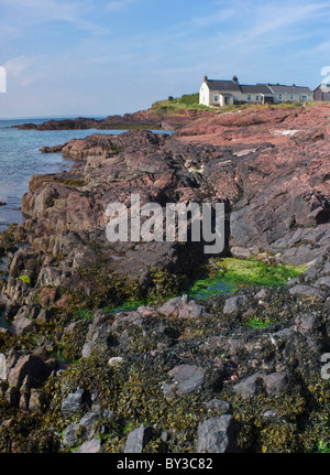 St-Bräute haven Pembrokeshire Küstenweg Stockfoto