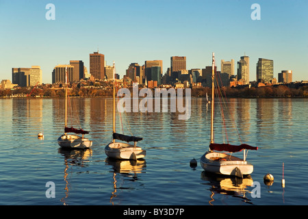 USA, Massachusetts, Boston skyline Stockfoto
