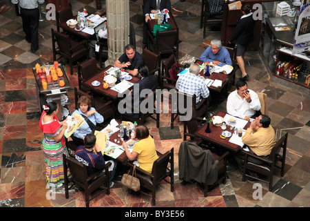 Restaurant, Sanborn Kaufhaus-Haus der Fliesen-Mexiko-Stadt Stockfoto