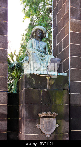 Monumento do Infante, Funchal, Madeira Stockfoto