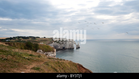 Frankreich, Normandie, Etretat Stockfoto