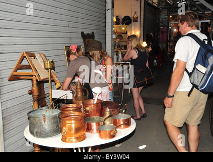 Flohmarkt in Saint-Ouen, Paris, Frankreich Stockfoto