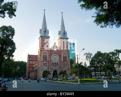 Kathedrale Notre-Dame in Ho-Chi-Minh-Stadt, Vietnam Stockfoto