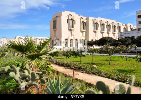 Casablanca Buchforst, Moschee in der Innenstadt, Hassan II.-Moschee, Casablanca Stadtzentrum, Moschee in der Stadt Stockfoto