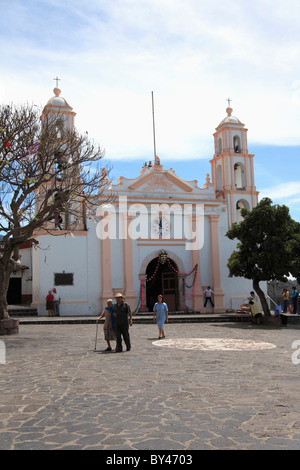 Guadalupe Chapel, ein bedeutender Wallfahrtsort, Taxco, Bundesstaat Guerrero, Mexiko, Nordamerika Stockfoto