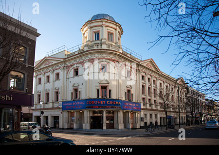 Die Coronet Kino, 103 Notting Hill Gate, London, Uk Stockfoto