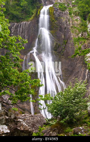 Aber fällt, in der Nähe des Dorfes Abergwyngregyn, Llanfairfechan, Gwynedd, Nordwales, UK Stockfoto
