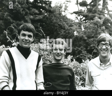 DIE Schatten-UK-pop-Gruppe mit John Rostill, Brian Bennett und Hank Marvin 1964 Stockfoto