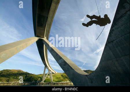 Kylesku Brücke in Assynt Scotland UK Stockfoto